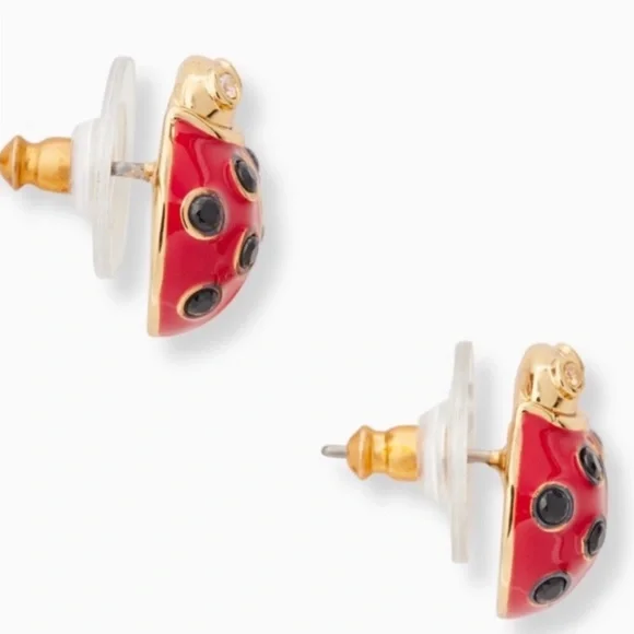 Kate Spade Lady Bug Earrings - Picture 3 of 6
